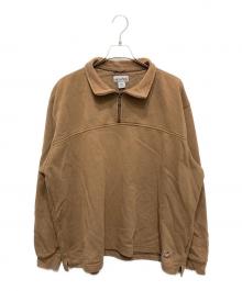 CarHartt（カーハート）の古着「ハーフジップスウェット」｜ベージュ