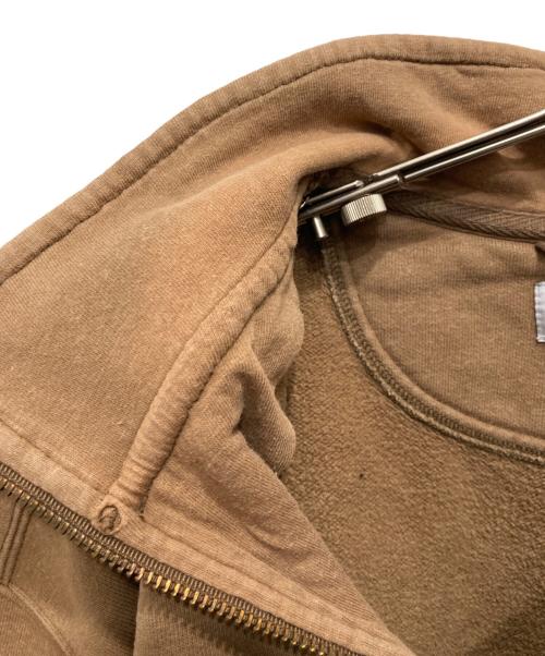 CarHartt（カーハート）CarHartt (カーハート) ハーフジップスウェット ベージュ サイズ:2XLの古着・服飾アイテム