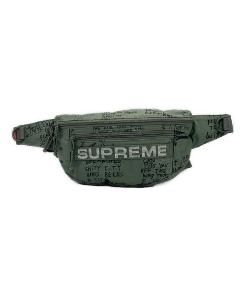 SUPREME（シュプリーム）SUPREME (シュプリーム) フィールドウエストバッグ グリーンの古着・服飾アイテム