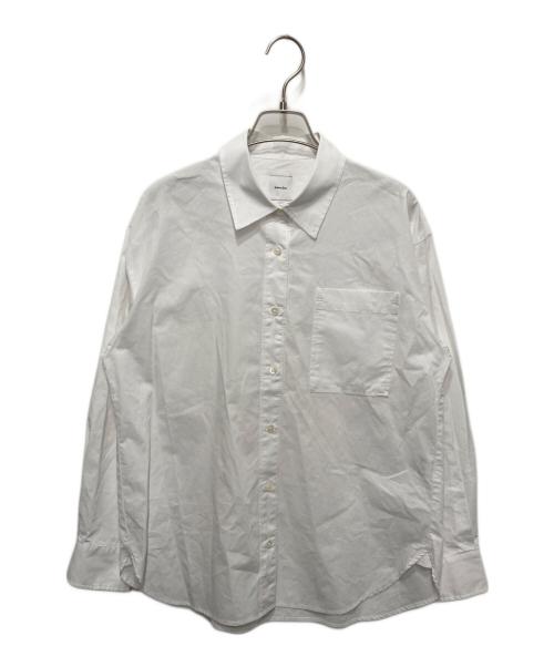 Spick and Span（スピック＆スパン）Spick and Span (スピック＆スパン) 50コットンコンパクトシャツ ホワイト サイズ:FREEの古着・服飾アイテム