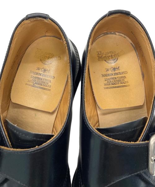 Dr.Martens（ドクターマーチン）Dr.Martens (ドクターマーチン) モンクストラップレザーシューズ ブラック サイズ:UK8の古着・服飾アイテム