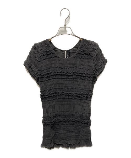 ISABEL MARANT（イザベルマラン）ISABEL MARANT (イザベルマラン) シルクシャーリングブラウス グレー サイズ:2の古着・服飾アイテム