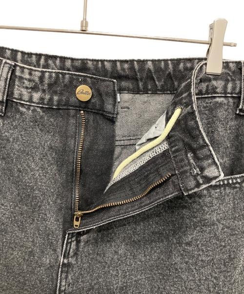 BUTTER GOODS（バターグッズ）butter goods (バターグッズ) デニムハーフパンツ ブラック サイズ:34の古着・服飾アイテム