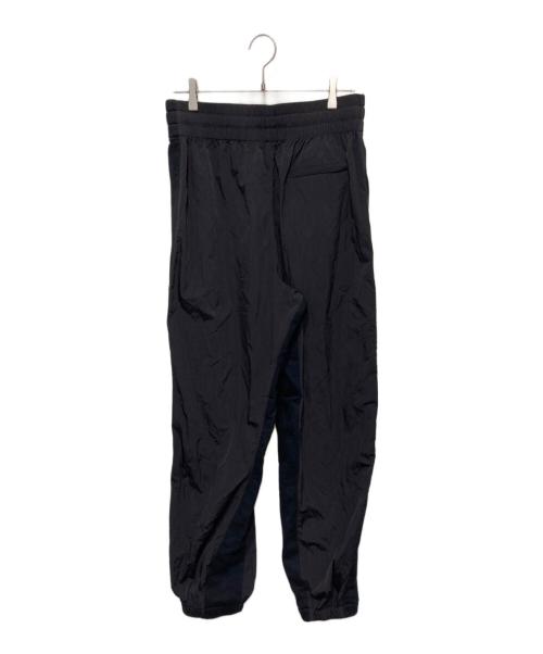 ALEXANDER WANG.T（アレキサンダーワンティー）ALEXANDER WANG.T (アレキサンダーワンティー) ロゴ刺繍ナイロンパンツ ブラック サイズ:Ｓの古着・服飾アイテム