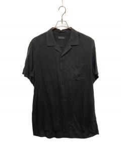 中古・古着通販】WTAPS (ダブルタップス) オープンカラーシャツ ブルー
