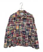 WORKERSワーカーズ）の古着「Swing Top Patchwork Madras」｜マルチカラー