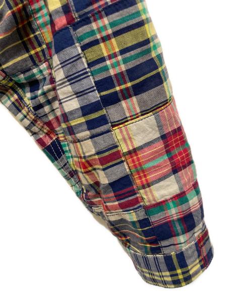WORKERS（ワーカーズ）WORKERS (ワーカーズ) Swing Top Patchwork Madras マルチカラー サイズ:XLの古着・服飾アイテム