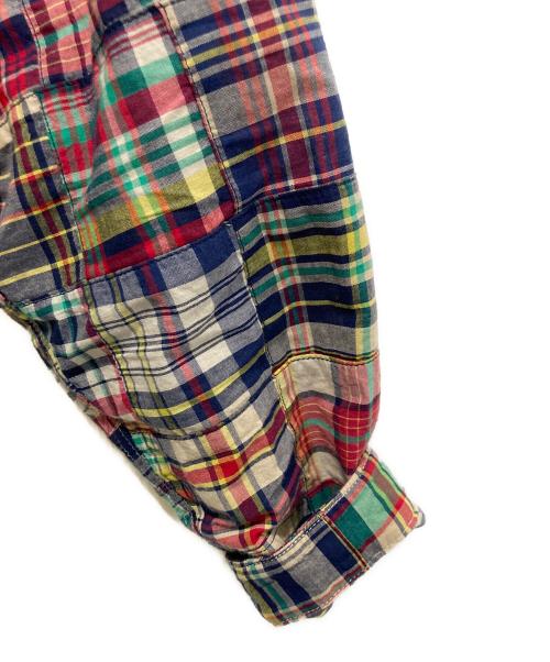 WORKERS（ワーカーズ）WORKERS (ワーカーズ) Swing Top Patchwork Madras マルチカラー サイズ:XLの古着・服飾アイテム