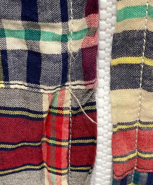 WORKERS（ワーカーズ）WORKERS (ワーカーズ) Swing Top Patchwork Madras マルチカラー サイズ:XLの古着・服飾アイテム