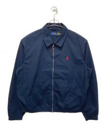 POLO RALPH LAUREN（ポロ・ラルフローレン）の古着「Bayport ポプリン ジャケット」｜ネイビー