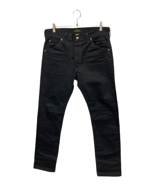 RRL（ダブルアールエル）RRL (ダブルアールエル) LIMITED COWBOY HIGH SLIM JEANS ブラック サイズ:W34L32の古着・服飾アイテム