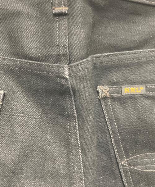RRL（ダブルアールエル）RRL (ダブルアールエル) LIMITED COWBOY HIGH SLIM JEANS ブラック サイズ:W34L32の古着・服飾アイテム