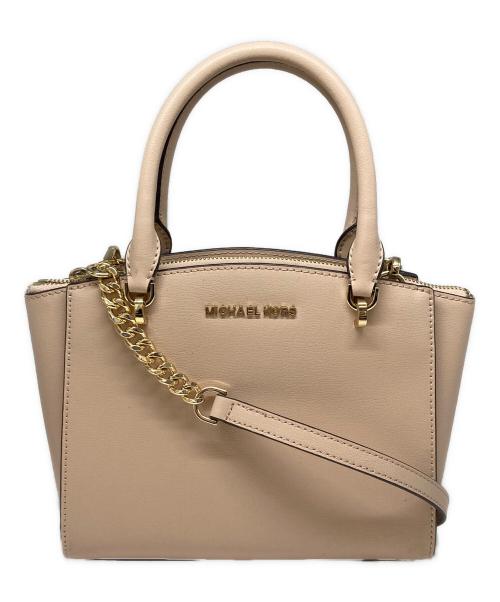 MICHAEL KORS（マイケルコース）MICHAEL KORS (マイケル・コース) 2WAYショルダーバッグ ピンクの古着・服飾アイテム