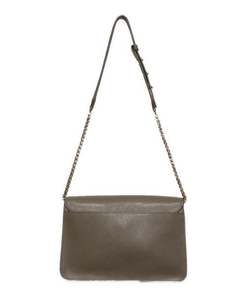 FURLA（フルラ）FURLA (フルラ) メトロポリスチェーンショルダーバッグ ベージュの古着・服飾アイテム