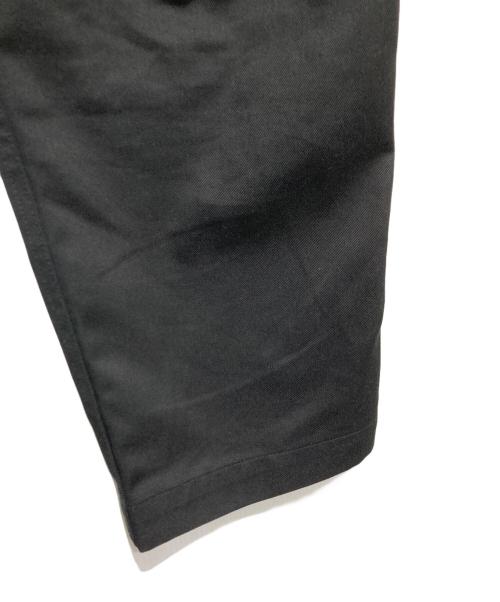 HOUSTON（ヒューストン）HOUSTON (ヒューストン) TCカツラギミリタリーチノパンツ ブラック サイズ:81cm (W32)の古着・服飾アイテム