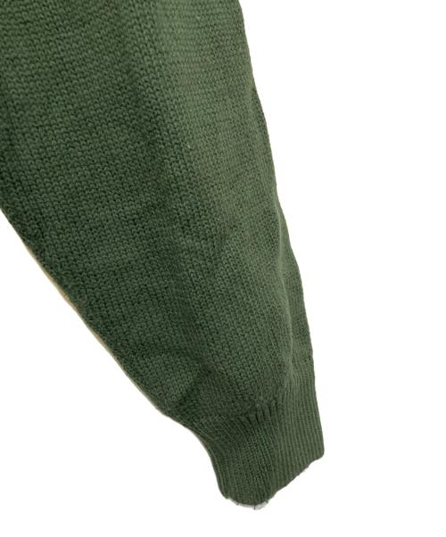 stussy（ステューシー）stussy (ステューシー) CURLY S SWEATER グリーン サイズ:XLの古着・服飾アイテム