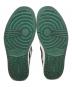 中古・古着 NIKE (ナイキ) エアジョーダン1 ロー ホワイト×ブラック×グリーン サイズ:US9.5：8000円