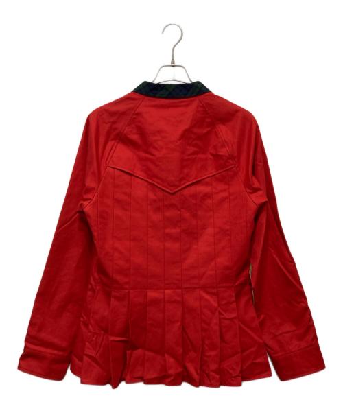 masu（エムエーエスユー）MASU (エムエーエスユー) ナイトスイングトップ レッド サイズ:48の古着・服飾アイテム