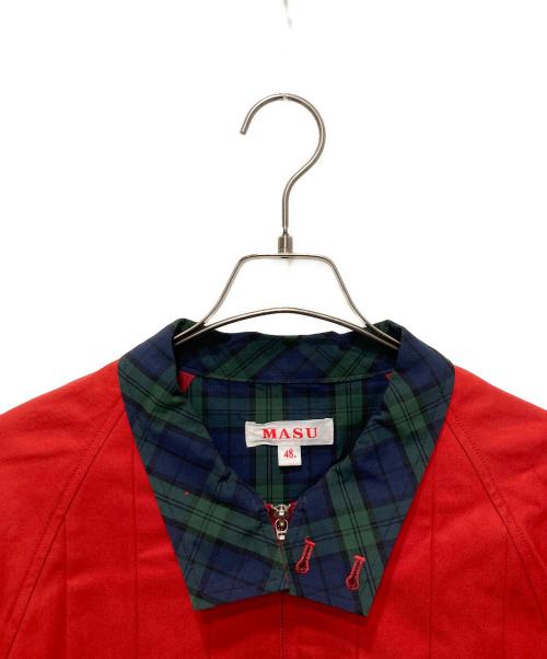 masu（エムエーエスユー）MASU (エムエーエスユー) ナイトスイングトップ レッド サイズ:48の古着・服飾アイテム