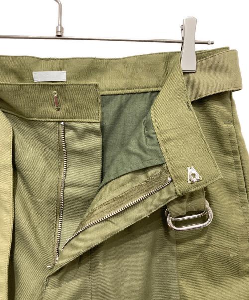 SEEALL（シーオール）SEEALL (シーオール) 再構築ビッグ・ショーツ グリーン サイズ:2の古着・服飾アイテム