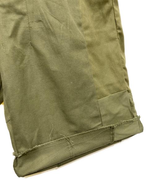 SEEALL（シーオール）SEEALL (シーオール) 再構築ビッグ・ショーツ グリーン サイズ:2の古着・服飾アイテム