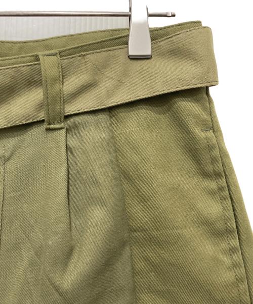 SEEALL（シーオール）SEEALL (シーオール) 再構築ビッグ・ショーツ グリーン サイズ:2の古着・服飾アイテム