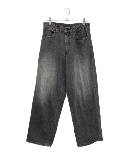 LAD MUSICIAN（ラッドミュージシャン）LAD MUSICIAN (ラッドミュージシャン) 12oz Denim Tapered Baggy Pants グレー サイズ:44の古着・服飾アイテム
