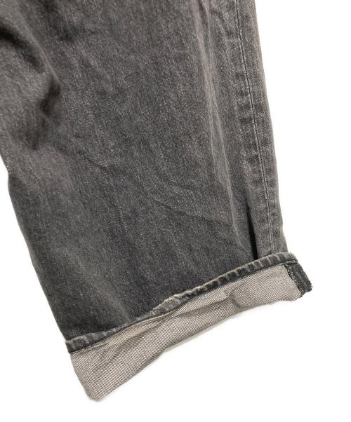 LAD MUSICIAN（ラッドミュージシャン）LAD MUSICIAN (ラッドミュージシャン) 12oz Denim Tapered Baggy Pants グレー サイズ:44の古着・服飾アイテム