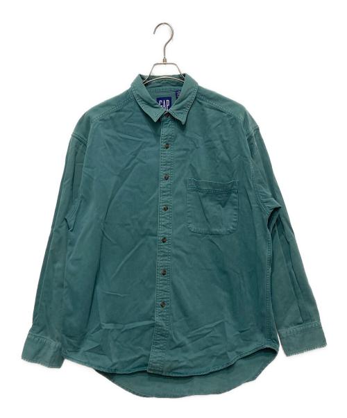 GAP（ギャップ）GAP (ギャップ) 長袖シャツ グリーン サイズ:XLの古着・服飾アイテム