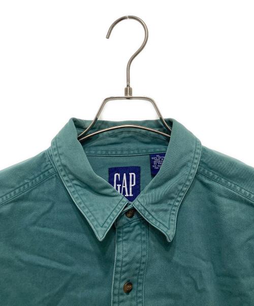 GAP（ギャップ）GAP (ギャップ) 長袖シャツ グリーン サイズ:XLの古着・服飾アイテム