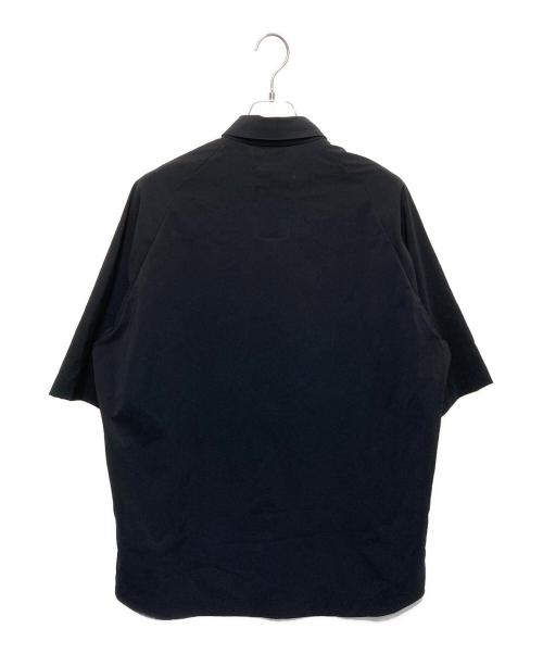 teatora（テアトラ）teatora (テアトラ) CARTRIDGE SHIRT S/S - DR ブラック サイズ:3の古着・服飾アイテム