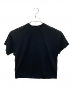 BLAMINKブラミンク）の古着「オーバーサイズＴシャツ」｜ブラック