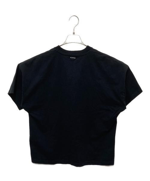BLAMINK（ブラミンク）BLAMINK (ブラミンク) オーバーサイズＴシャツ ブラック サイズ:1の古着・服飾アイテム
