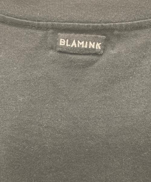 BLAMINK（ブラミンク）BLAMINK (ブラミンク) オーバーサイズＴシャツ ブラック サイズ:1の古着・服飾アイテム