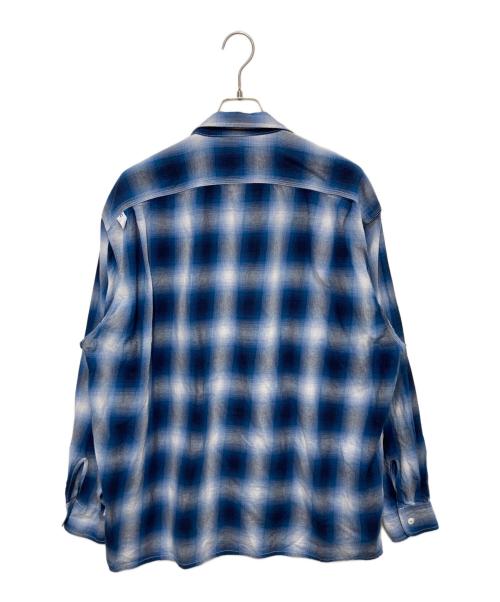 CAHLUMN（カウラム）CAHLUMN (カウラム) オンブレシャツ ブルー サイズ:不明の古着・服飾アイテム