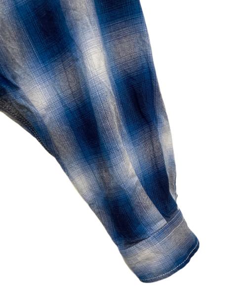 CAHLUMN（カウラム）CAHLUMN (カウラム) オンブレシャツ ブルー サイズ:不明の古着・服飾アイテム