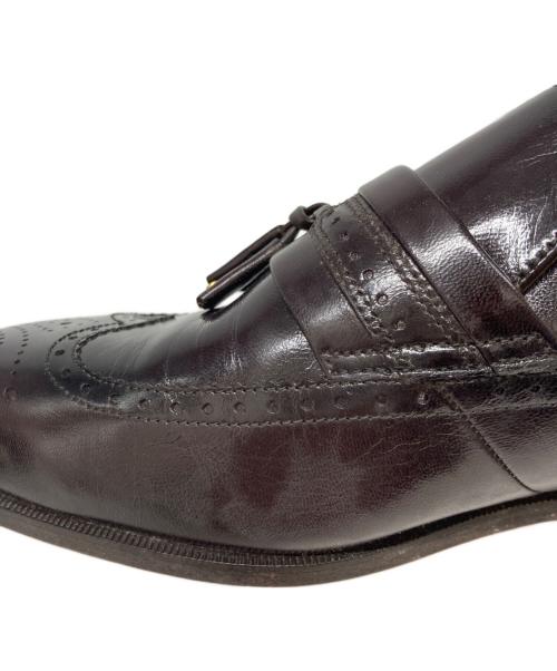 BALLY（バリー）BALLY (バリー) タッセルローファー ブラウン サイズ:SIZE 8Fの古着・服飾アイテム