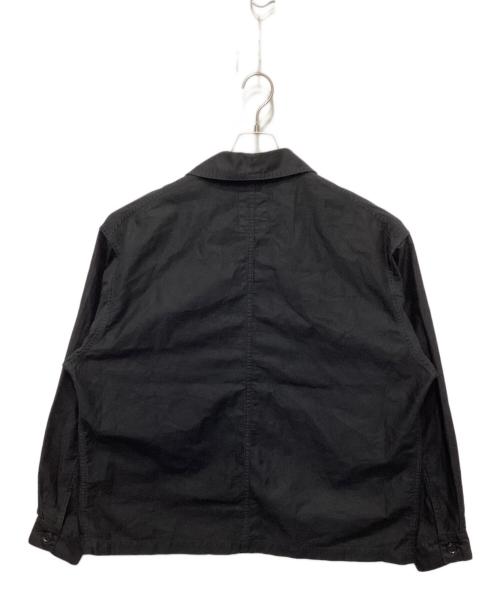 DANTON（ダントン）DANTON (ダントン) モールスキン ワイド カバーオール ジャケット ブラック サイズ:42の古着・服飾アイテム