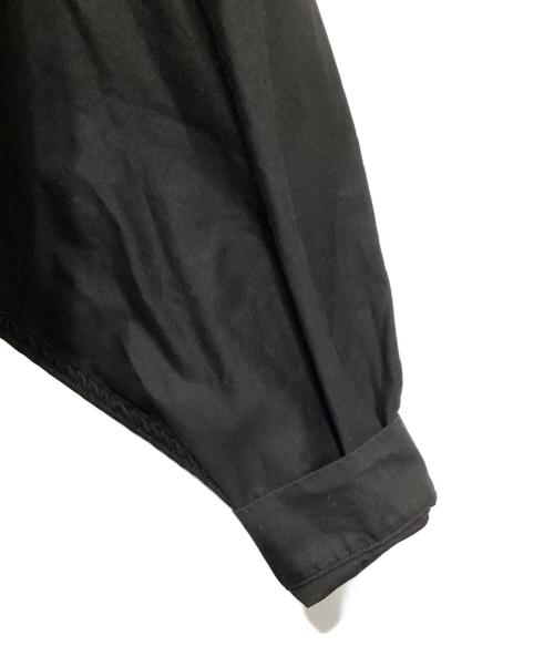 DANTON（ダントン）DANTON (ダントン) モールスキン ワイド カバーオール ジャケット ブラック サイズ:42の古着・服飾アイテム