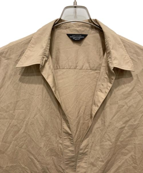 UNUSED（アンユーズド）UNUSED (アンユーズド) プルオーバーシャツ ベージュ サイズ:4の古着・服飾アイテム