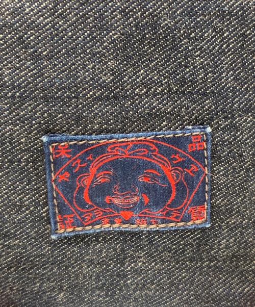 EVISU（エヴィス）EVISU (エヴィス) カモメプリントメッセンジャーバッグ インディゴの古着・服飾アイテム