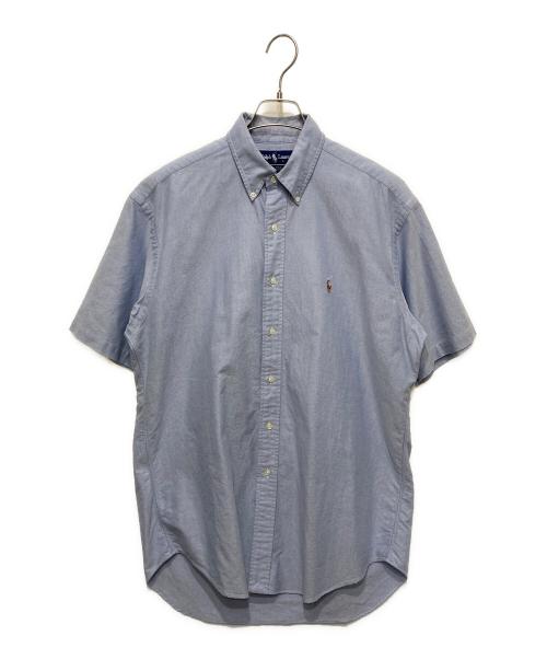 POLO RALPH LAUREN（ポロ・ラルフローレン）POLO RALPH LAUREN (ポロ・ラルフローレン) 半袖シャツ ブルー サイズ:Ⅿの古着・服飾アイテム