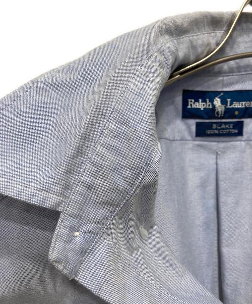 POLO RALPH LAUREN（ポロ・ラルフローレン）POLO RALPH LAUREN (ポロ・ラルフローレン) 半袖シャツ ブルー サイズ:Ⅿの古着・服飾アイテム