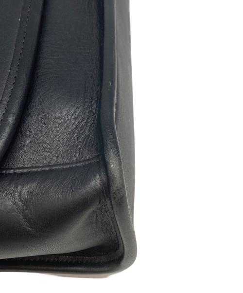 COACH（コーチ）COACH (コーチ) フラップレザーショルダーバッグ ブラックの古着・服飾アイテム