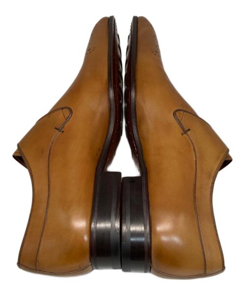 MAGNANNI（マグナーニ）MAGNANNI (マグナーニ) メダリオンモンクストラップシューズ ブラウン サイズ:40の古着・服飾アイテム