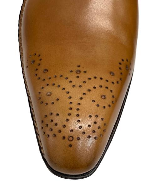MAGNANNI（マグナーニ）MAGNANNI (マグナーニ) メダリオンモンクストラップシューズ ブラウン サイズ:40の古着・服飾アイテム