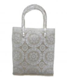 Mame Kurogouchi（マメクロゴウチ）の古着「Vinyl Chloride Cloth Tote Bag」｜ホワイト