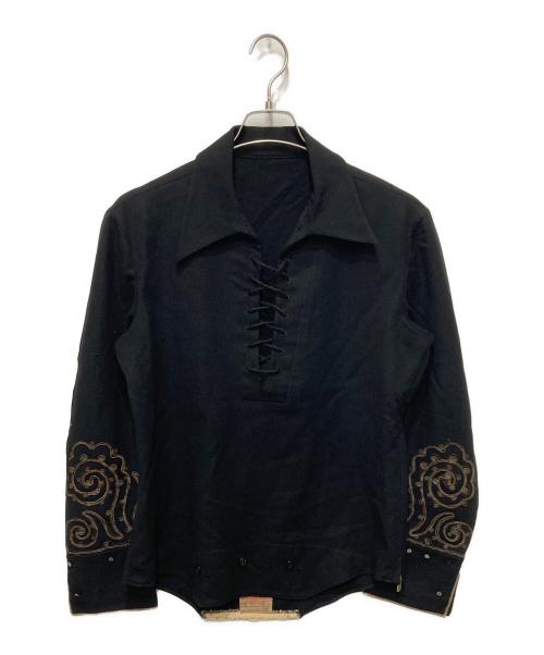 Western Costume（ウエスタンコスチューム）western costume (ウエスタンコスチューム) ウエスタンシャツ ブラック サイズ:表記無しの古着・服飾アイテム