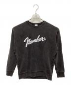 NUMBER (N)INEナンバーナイン）の古着「ロゴスウェット」｜ブラック