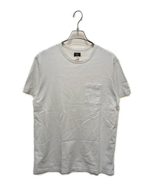 RRL（ダブルアールエル）RRL (ダブルアールエル) ポケットTシャツ ホワイト サイズ:Mの古着・服飾アイテム